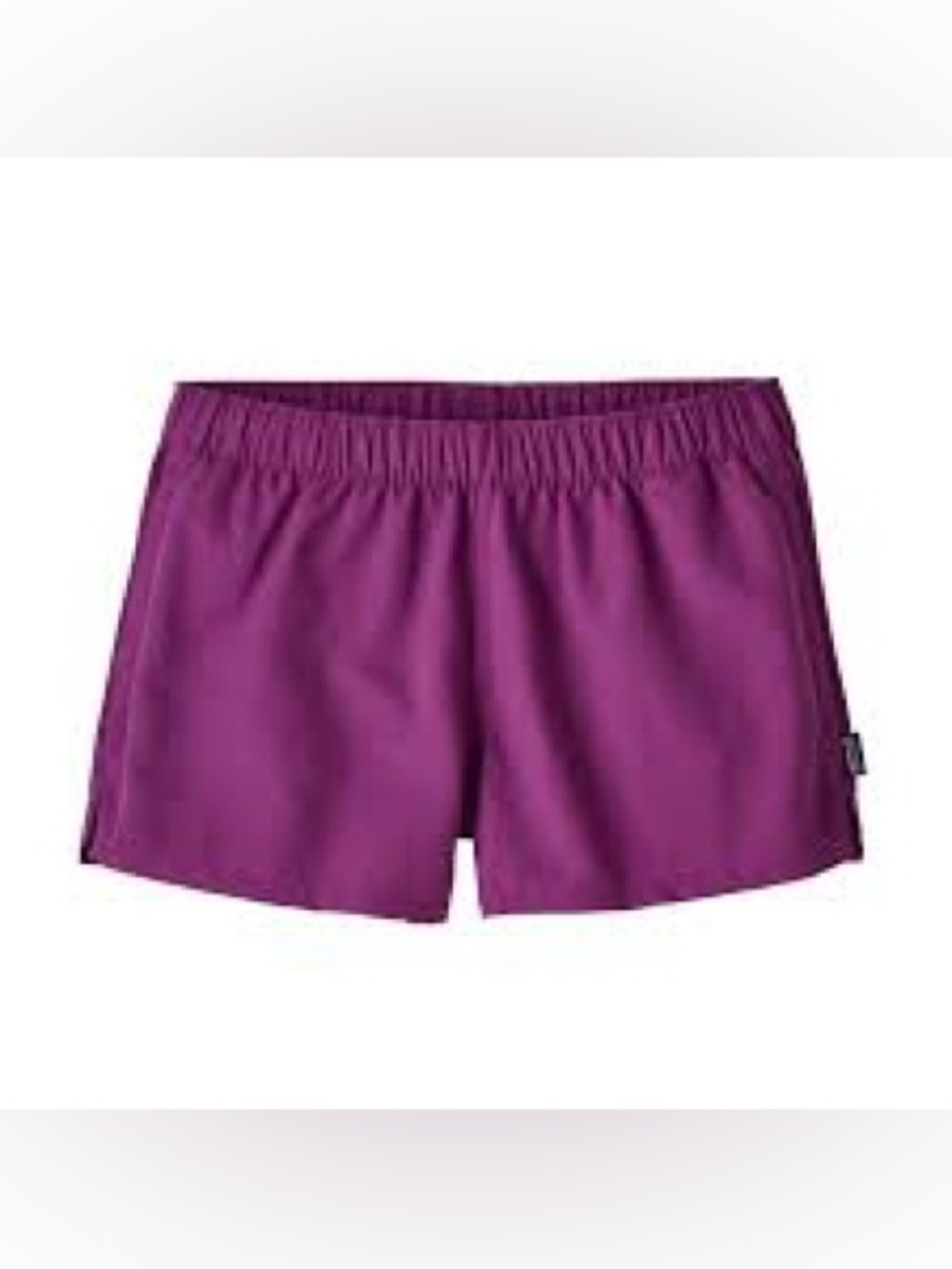 Patagonia Women’s Baggies Size XS Purple Elastic-Waist Athletic Shorts